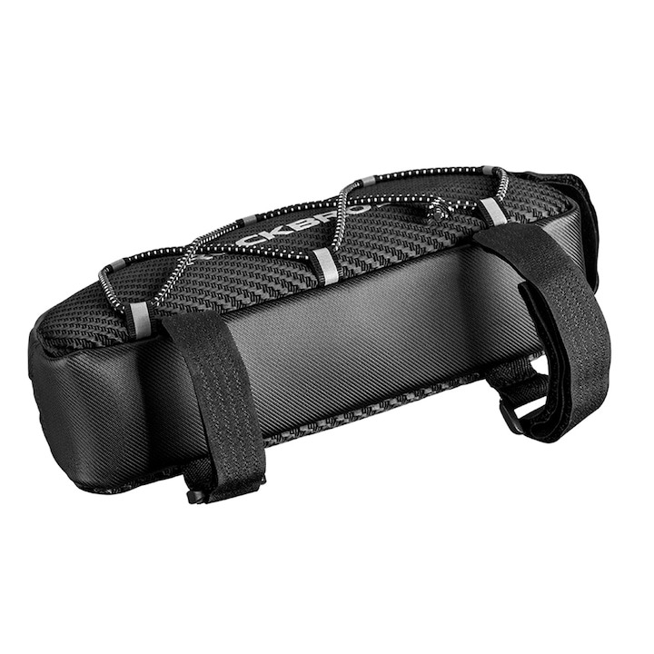 Geanta pentru bicicleta, 22 x 10 x 5.5 cm, 1l, impermeabila, negru [5]