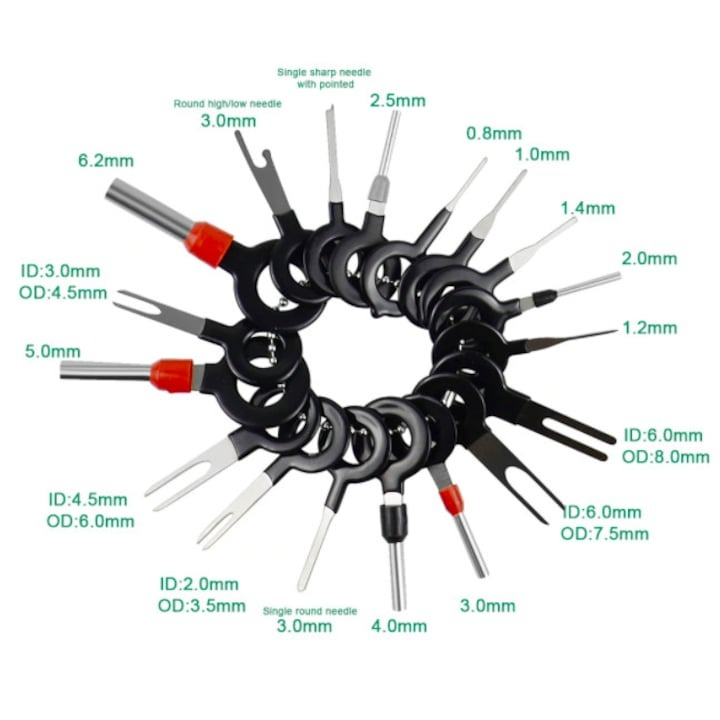 Set 36 chei pentru demontarea pinilor electrici, usor de utilizat, multifunctional [7]