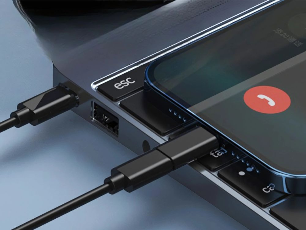Set cabluri de date multifunctionale, adaptoare USB-C/Tip Lightning/USB-A/Micro-USB, portabil, negru [10]