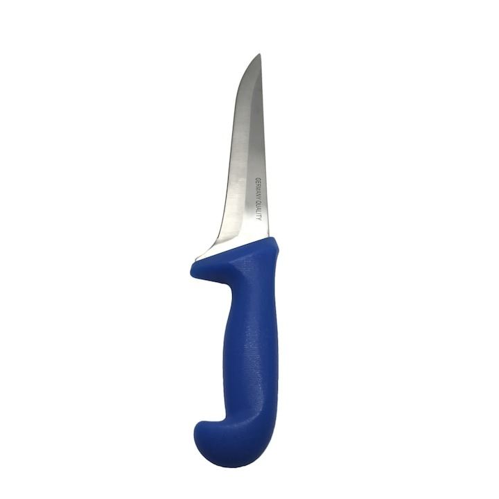 Pachet profesional pentru macelarie, 8 piese, 6 cutite + masat pentru ascutit + satar [6]