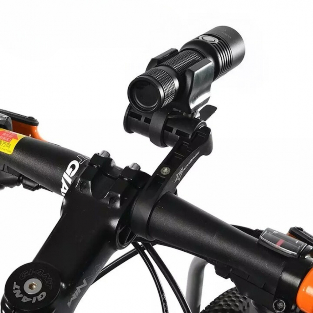 Extensie pentru ghidon bicicleta, 94 x 62 x 25 mm, plastic, negru [4]