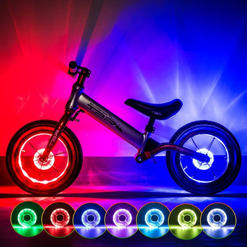 Lumini LED pentru spite bicicleta, rezistente la apa IP55, 300mAh, 7 culori [3]