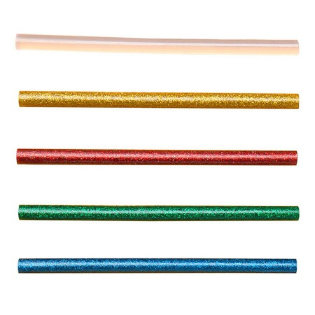 Set 20 batoane pentru pistol de lipit, 125 mm, multicolor [4]