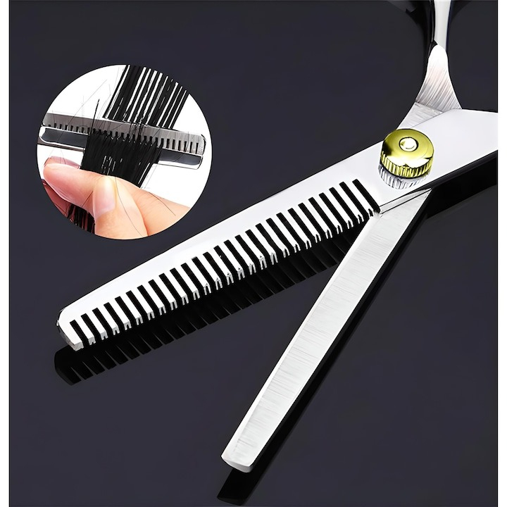 Foarfeca pentru filat, otel inoxidabil, lungime 15 cm, argintiu [5]