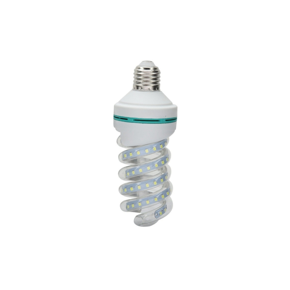 Bec LED, 5W, spiralat, soclu E27, alb cald [2]