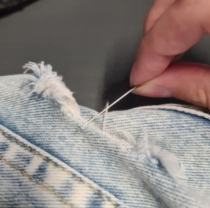 Set ace cusut 25 buc dimensiuni diferite + ace tapiterie tapestry 18/22 (6 buc), kit croitorie reparatii textile [3]