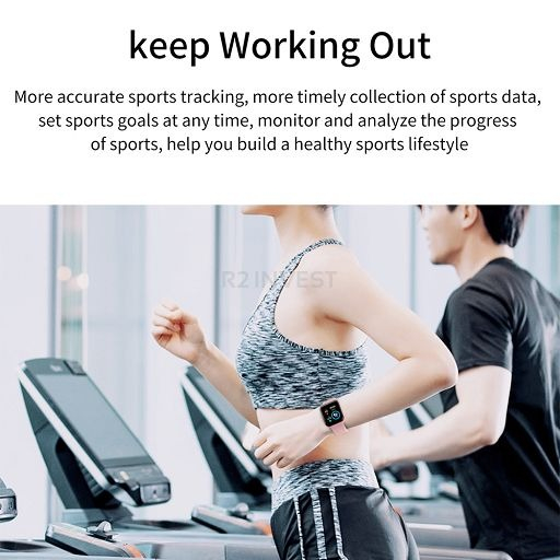 Ceas smartwatch, Bluetooth, monitorizare somn, pedometru, puls, activitati, notificari, negru [5]