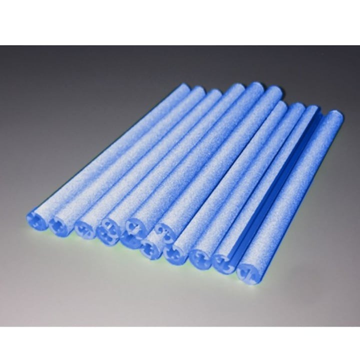 Set 12 tuburi reflectorizante, rezistente la conditii meteorologice, pentru spitele bicicletei, lungime 7.5 cm, albastru [2]