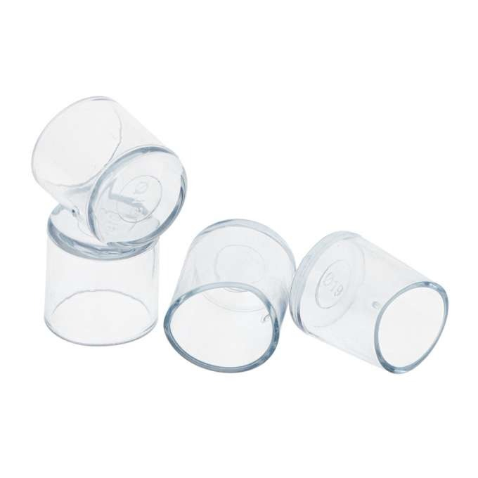 Set 4 bucati protectii pentru picioare scaun, PVC, 18 mm, anti-zgarieturi, transparente [2]