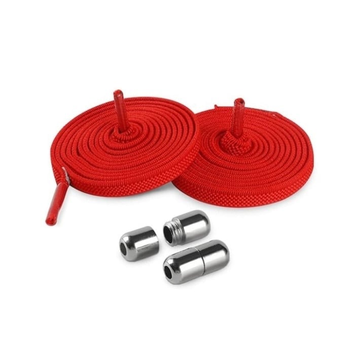 Sireturi flexibile din plastic si metal, 100 cm – Fara legare, cu prinderi metalice la capete, pentru pantofi sport, casual si eleganti [6]