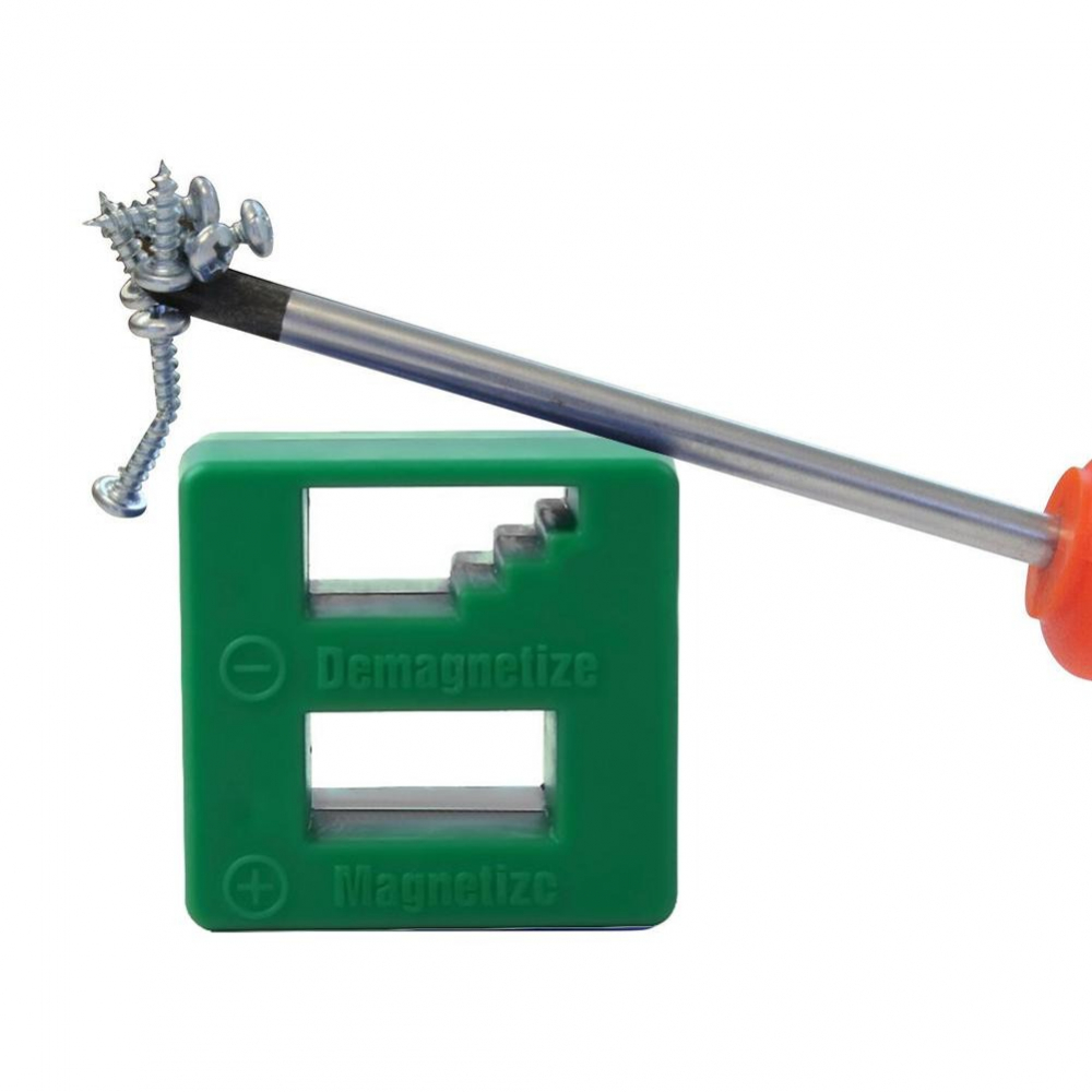 Magnetizor/demagnetizor pentru surubelnite, plastic, verde [9]