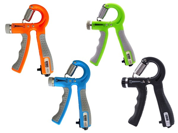 Flexor reglabil 10-60 kg,contor electronic, pentru antrenamentul incheieturilor si antebratului - Negru [3]