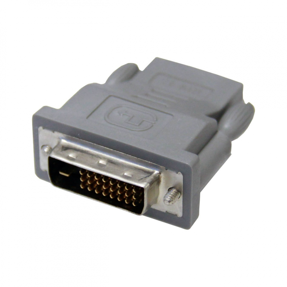 Adaptor HDMI mama la DVI tata 24+5 DVI-I, gri [3]