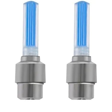 Set 2 lumini decorative valva LED pentru biciclete si autoturisme, lumina dinamica colorata, vizibilitate crescuta, montaj rapid [2]