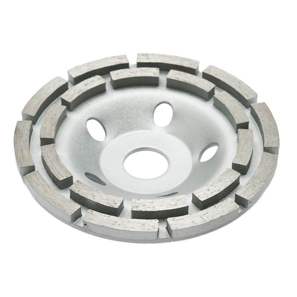 Disc diamantat, segmentat, pentru slefuire granit, beton, marmura, 125 x 22.23 mm [3]