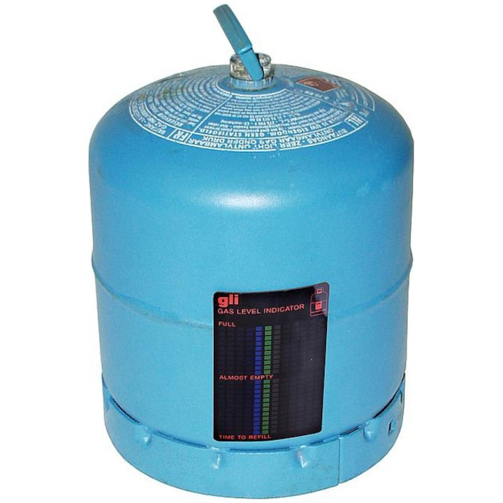 Indicator nivel gaz pentru butelie, magnetic, reutilizabil, 10 x 6.2 cm, negru [8]