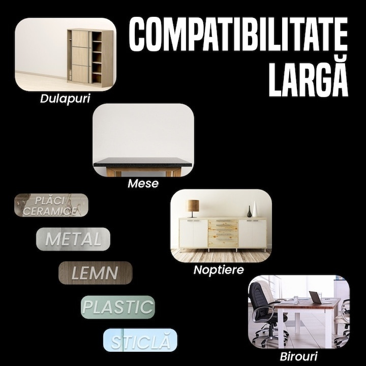 Set protectii pentru colturi din silicon, pentru mobila, masa, dulap, birou, pat, protectie pentru copii, lipire cu adeziv, impermeabile, 3mm grosime, 3.2x3.2 cm, transparente [6]