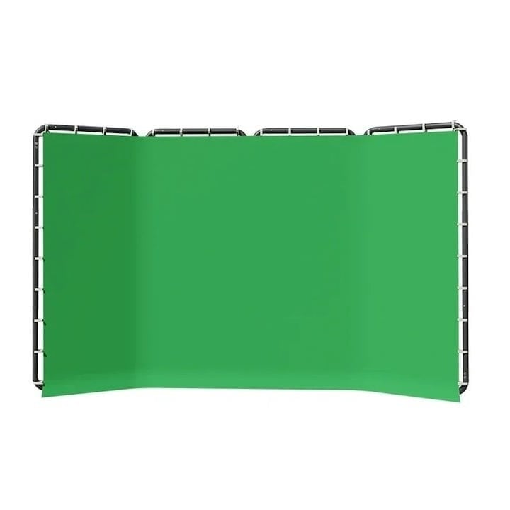 Fundal foto-video profesional Croma Key 400x230 cm – panza textila pentru filmari si fotografie, studio si productie video [1]