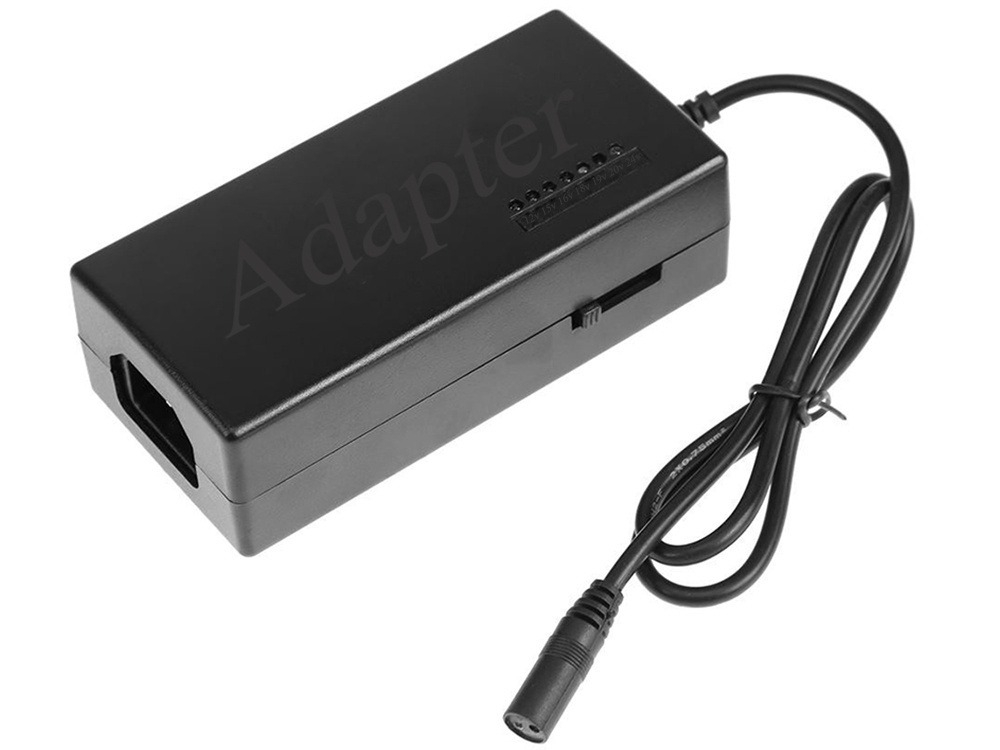 Incarcator universal pentru laptop, 12V-24V, 96W, 8 mufe, negru [10]