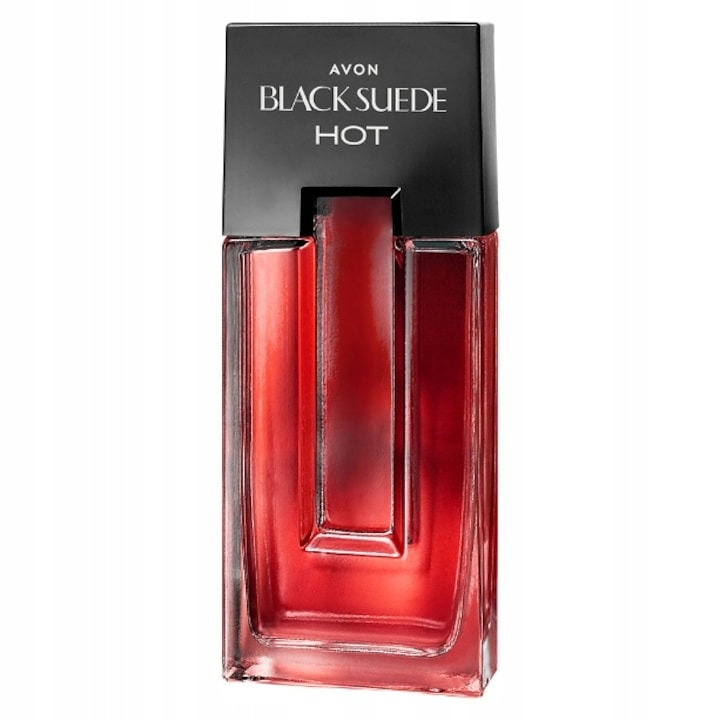 Apa de toaleta Black Suede Hot, Avon, 125 ml