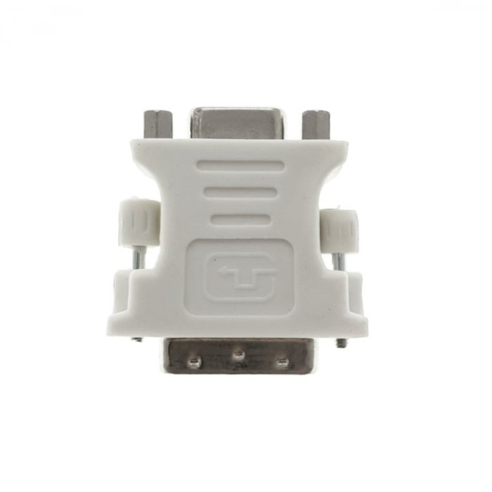 Adaptor DVI-I 24+5 tata la VGA mama, alb [4]