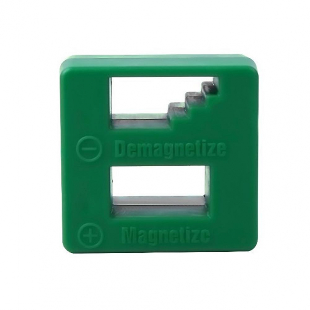 Magnetizor/demagnetizor pentru surubelnite, plastic, verde [7]