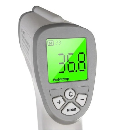 Termometru non-contact cu infrarosu,interval masurare 0 +100 grade Celsius - Alb [7]