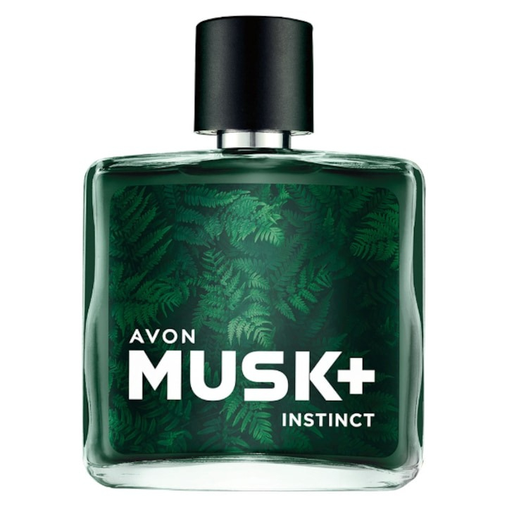 Apa de toaleta Musk Instinct, Avon, 75 ml