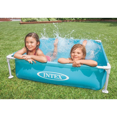 Piscina rectangulara, 122 x 122 x 30 cm, cadru metalic, capacitate 342 l [5]