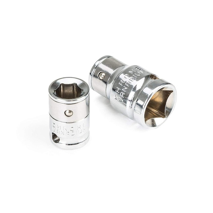 Trusa biti torx, hex si spline, chei imbus, adaptor 1/2'' si 3/8'', 54 piese, rosie [3]