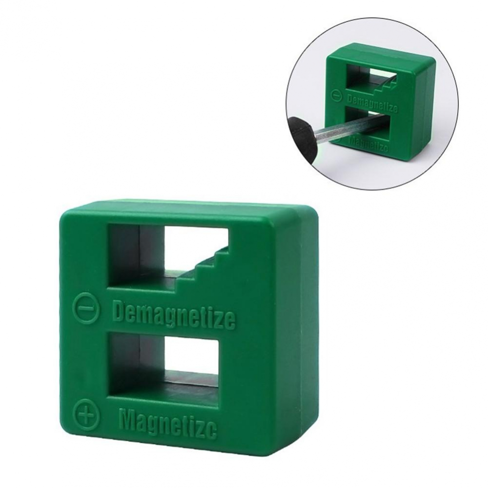 Magnetizor/demagnetizor pentru surubelnite, plastic, verde [11]