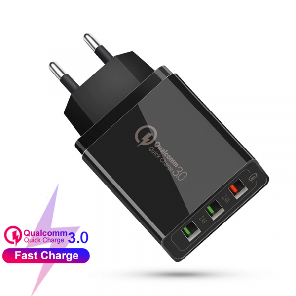 Set complet incarcatoare auto, telefon, cablu 3in1 si Lightning, incarcare rapida [2]