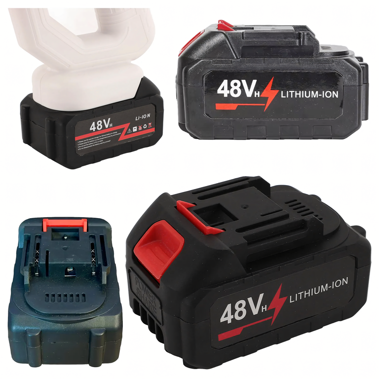 Acumulator negru 18V 6000mAh Li-Ion reincarcabil pentru scule electrice, masini de gaurit, fierastraie, polizoare si echipamente compatibile [10]