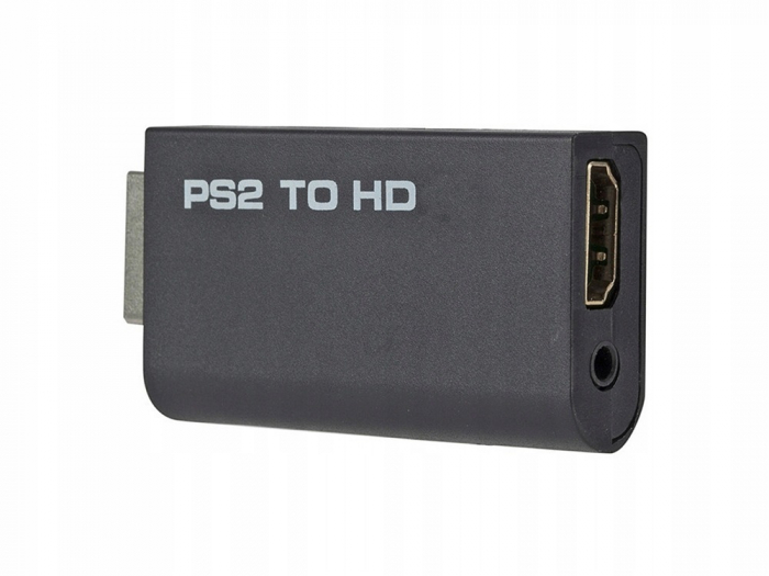 Adaptor PS2 la HDMI cu mini-jack 3,5 mm Negru [4]