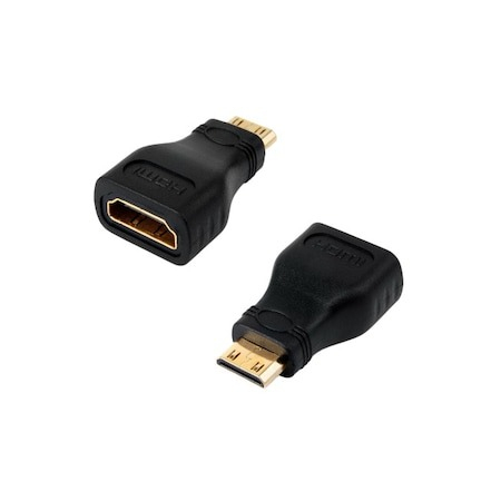 Adaptor universal HDMI mini tata la HDMI mama - Negru [2]