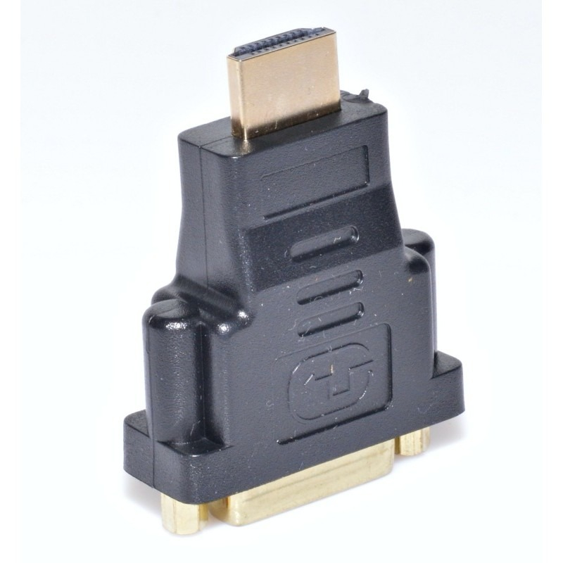 Adaptor universal HDMI tata - DVI mama, 24+5 - Negru [3]