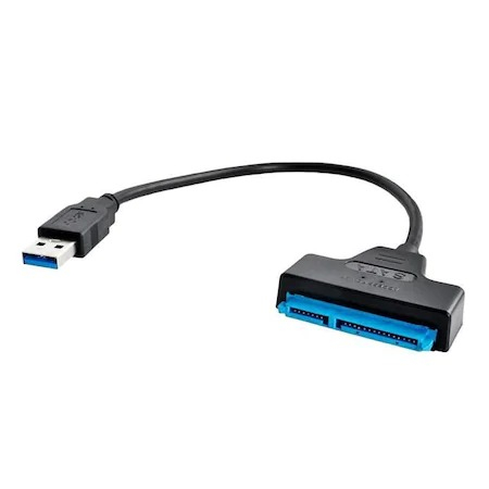 Adaptor USB A - Sata 22 pini USB transfer rapid 3.0 - Negru [6]