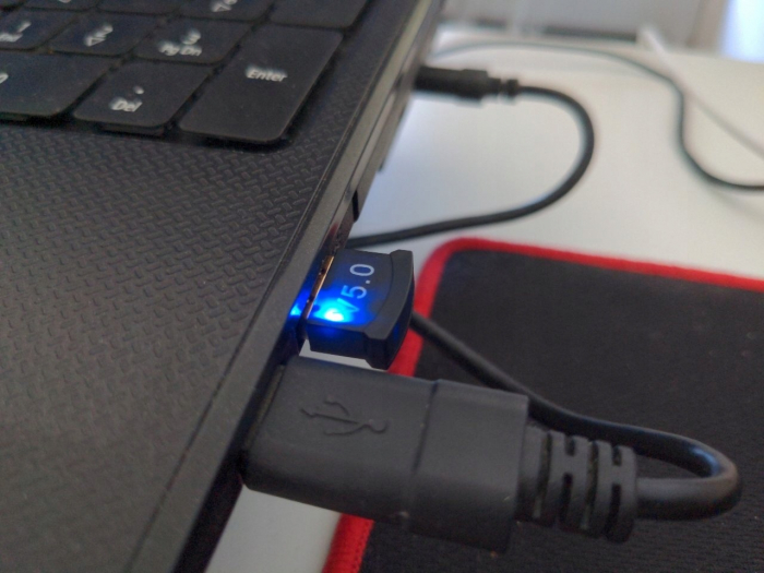 Adaptor USB, bluetooth, 5.0 rapid, 2.4 GHz, raza de actiune 20m, 2.2x1.6x0.6 cm [4]