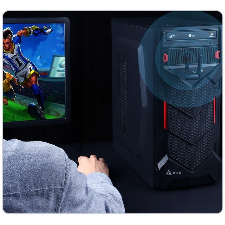 Adaptor wireless cu USB, 1200 Mbps, dual-band 2.4/5 GHz, interfata USB 2.0/3.0, securitate avansata si design compact, 8x4x1.5 cm, negru [4]