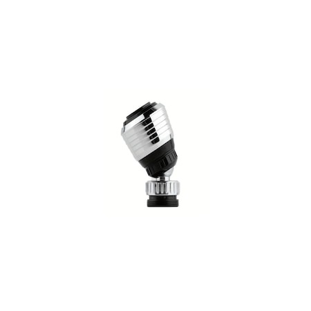 Aerator, extensie pentru robinet universala cu 2 moduri de pulverizare - Negru/gri [2]