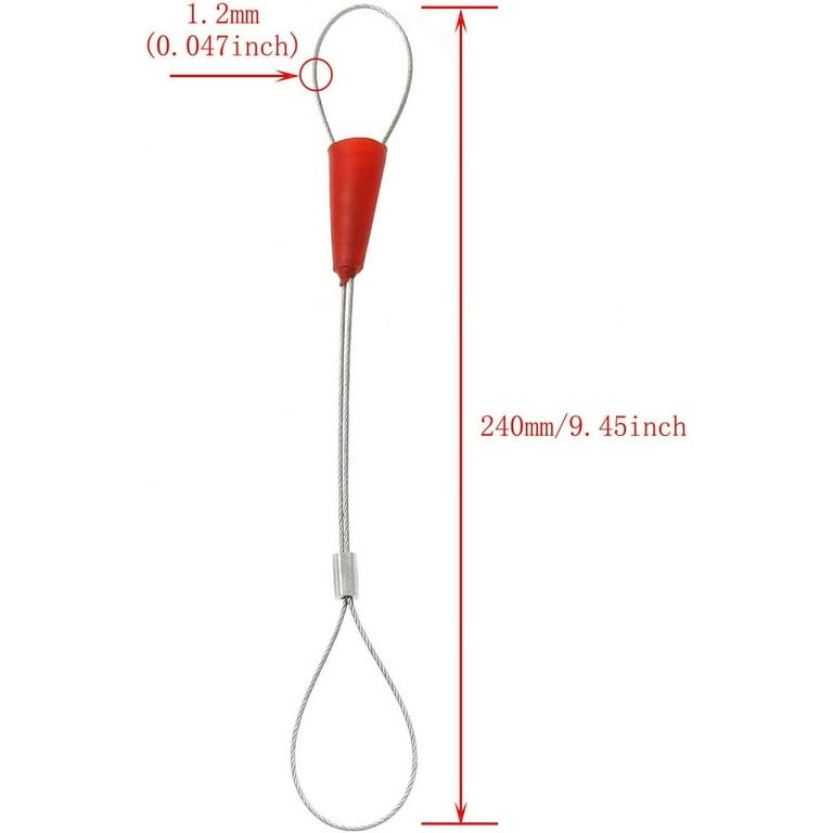 Agrafa extractoare multifunctionala pentru extragerea firelor, a diverse conductoare, lungime 24 cm, diametru 1.2mm [4]