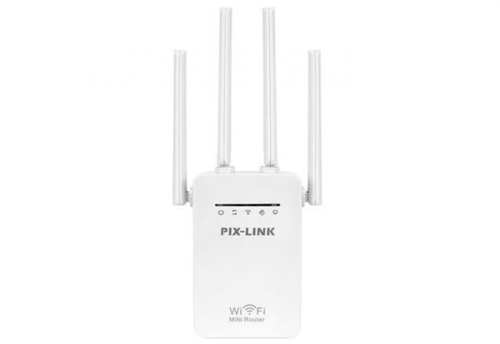 Amplificator extender retea WI-FI Pix-Link router wireless 300Mbps - Alb [4]
