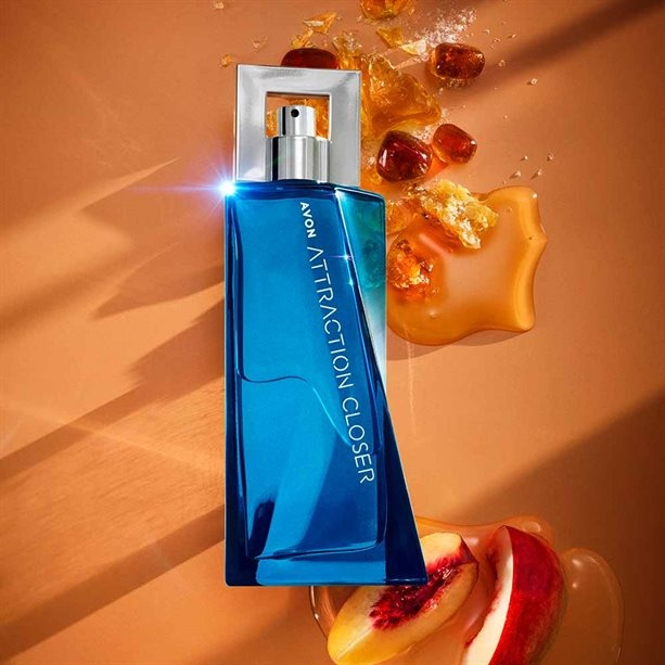 Apă de parfum Avon Attraction Closer pentru bărbați 75 ml – parfum lemnos-condimentat cu note de piper negru, lavandă și lemn de santal, dedicat bărbatului sigur pe sine și irezistibil [2]