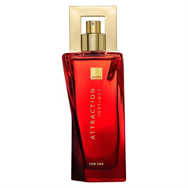Apă de parfum Avon Attraction Instinct 50 ml – parfum floral-fructat lemnos pentru femei, cu note de căpșuni, orhidee roșie și vanilie sărată, ideal pentru seară și ocazii speciale [1]