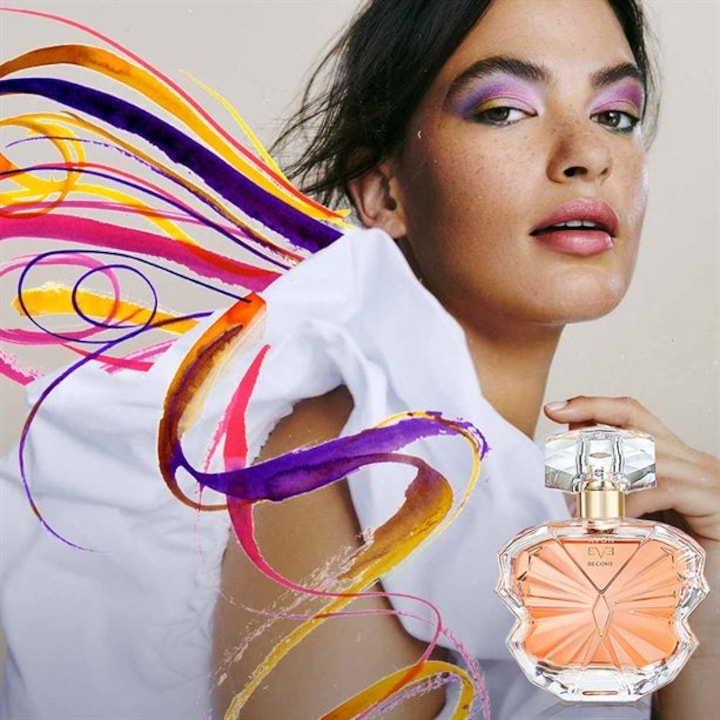 Apă de parfum Avon Eve Become 50 ml – floral, fructată pentru femei, cu note de măr roșu, piersică, acord Butterfly Blossom, lemn de cedru și mosc, ideală pentru purtare zilnică şi seară [4]