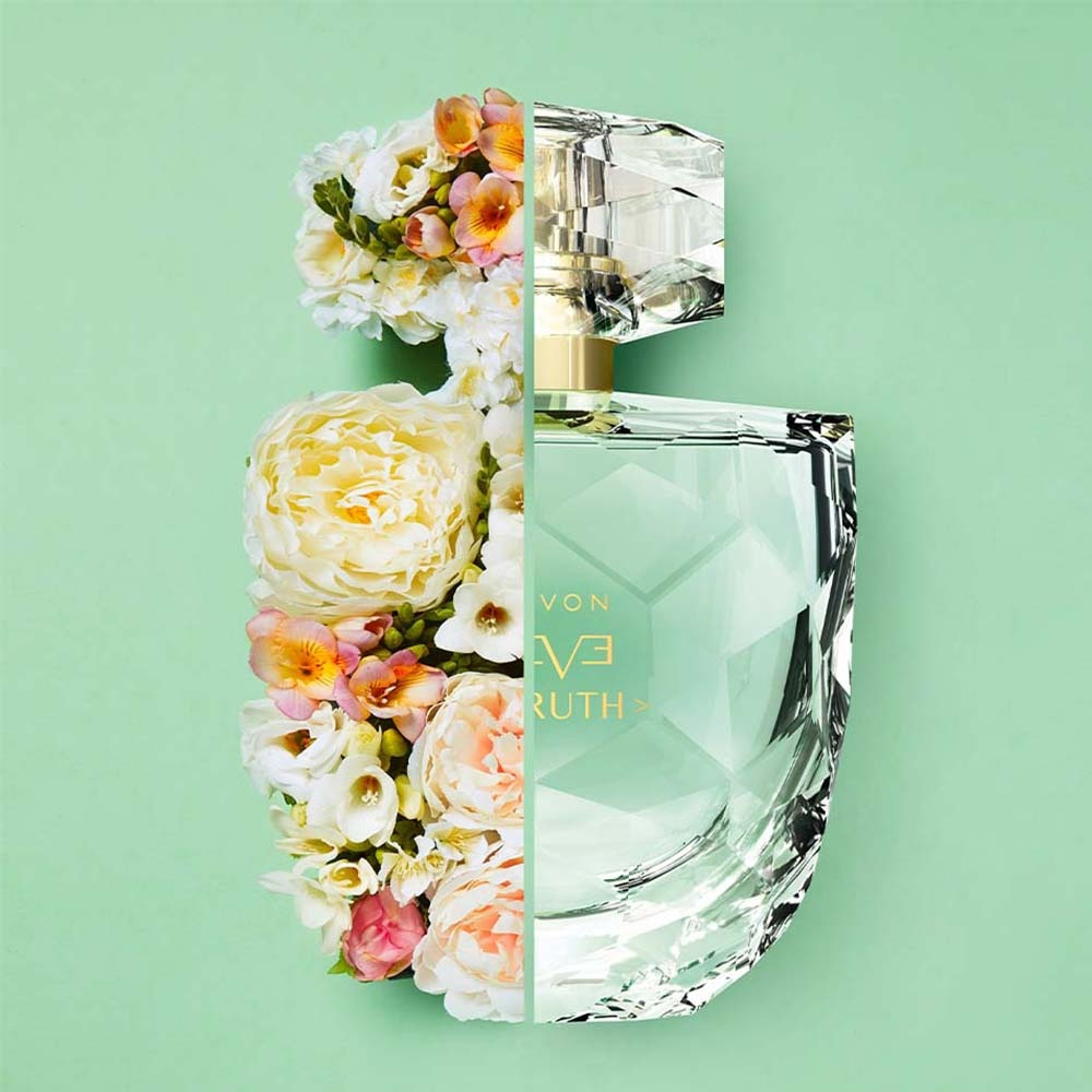 Apă de parfum Avon Eve Truth 50 ml – floral, fructată pentru femei, cu note de rodie, cassis, bujor și cedru, ideală pentru purtare zilnică și momente pline de feminitate [4]