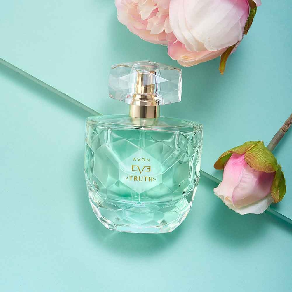 Apă de parfum Avon Eve Truth 50 ml – floral, fructată pentru femei, cu note de rodie, cassis, bujor și cedru, ideală pentru purtare zilnică și momente pline de feminitate [5]