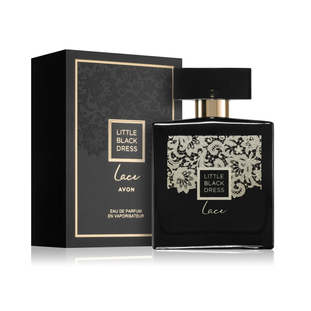 Apă de parfum Avon Little Black Dress Lace 100 ml – floral-orientală pentru femei, cu note de neroli, bujor și mosc alb, un parfum elegant, senzual și rafinat pentru orice ocazie [1]