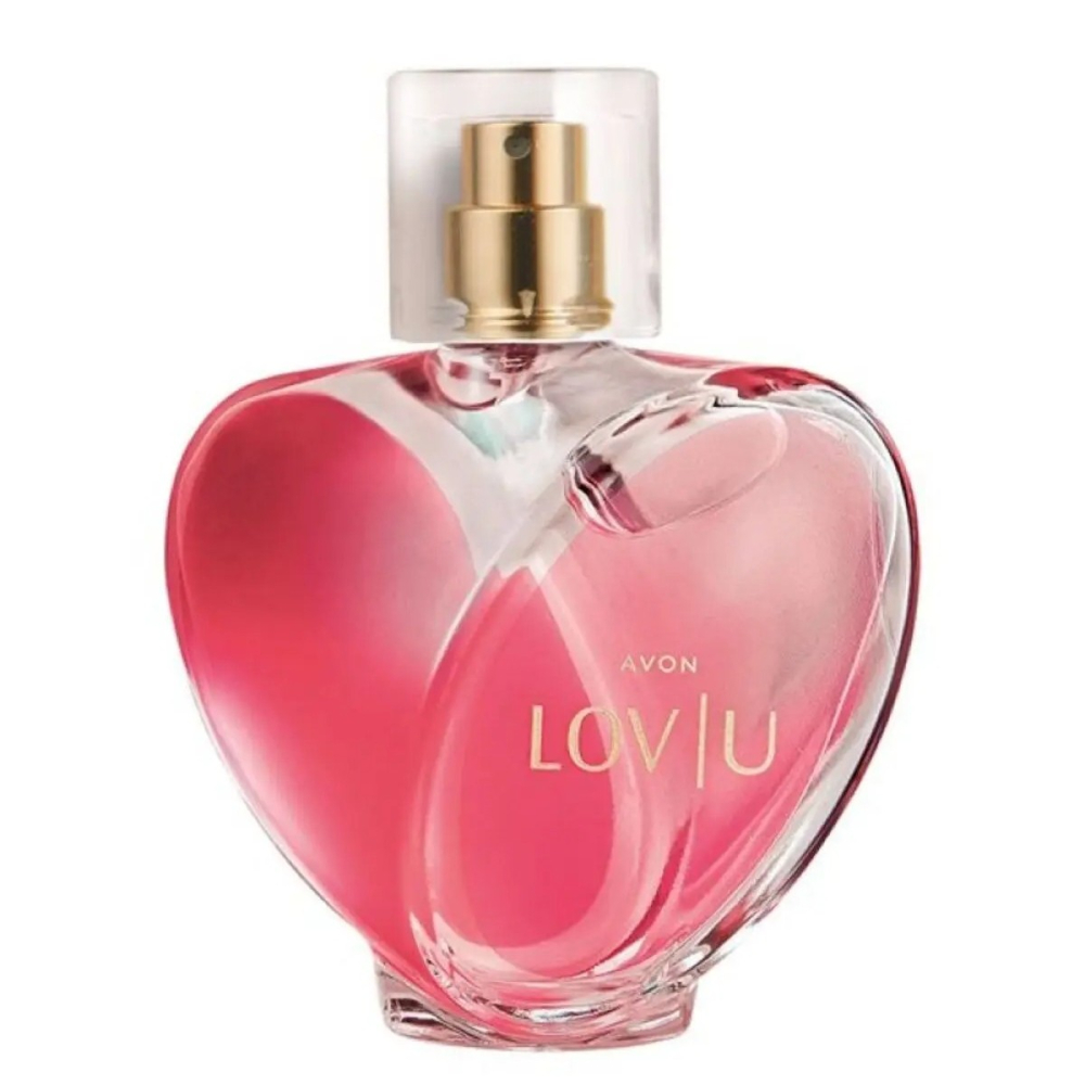 Apă de parfum Avon LovU 50 ml – floral-fructată pentru femei, cu note de măr verde, bujor și mosc alb, un parfum tineresc, dulce și plin de energie pozitivă [5]