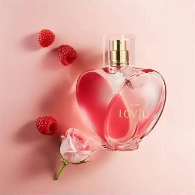 Apă de parfum Avon LovU 50 ml – floral-fructată pentru femei, cu note de măr verde, bujor și mosc alb, un parfum tineresc, dulce și plin de energie pozitivă [2]